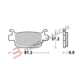 BG07GR93CC - PASTIGLIE BREMBO CC 07GR93CC