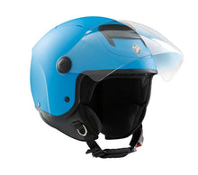 Carica l'immagine nel visualizzatore di Gallery, TU1208LB - CASCO JET EL'KID LIGHT BLUE BIMBO TG.UN