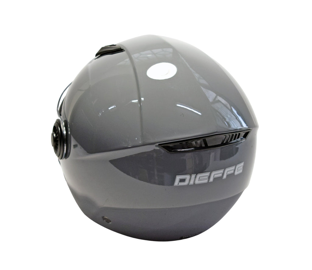 N4DF34SGS - CASCO JET SHINY GREY TG.S