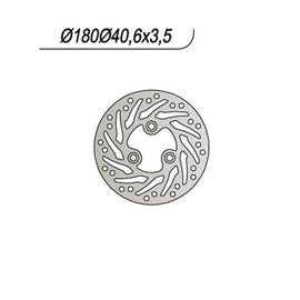 SG659861 - DISCO FRENO NG YAMAHA - PIAGGIO - MBK -