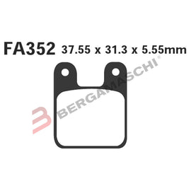 BGR1235200 - SERIE PASTIGLIE FA352 MINIMOTO POLINI