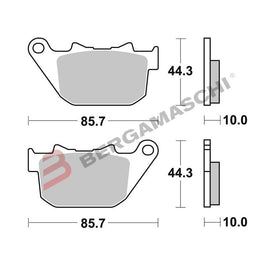BG07HD14SP - PASTIGLIE BREMBO SP 07HD14SP