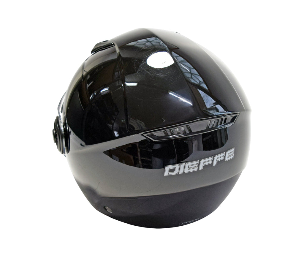 N4DF34SBXL - CASCO JET SHINY BLACK TG.XL