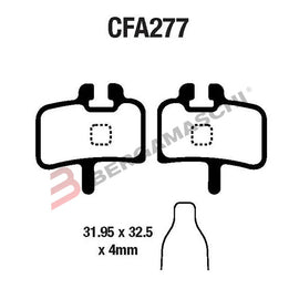 BGR4127700 - SERIE PASTIGLIE CFA277 MTB