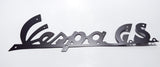 TARGHETTA VESPA GS NERA