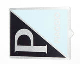 EMBLEMA -FA ITALIA- SCUDETTO 'PIAGGIO' VESPA OLD MODEL
