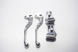 KIT PIEDINI CAVALLETTO CROM VESPA D.22MM