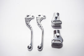 KIT PIEDINI CAVALLETTO CROM VESPA D.20MM