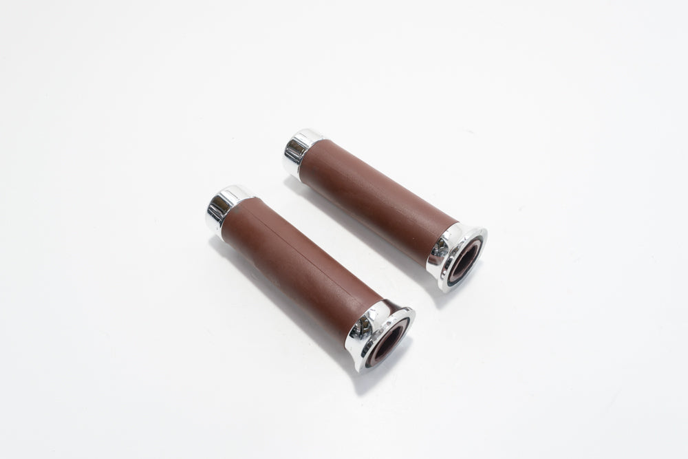 COPPIA MANOPOLE VESPA PX F/ DISCO MARRON