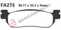 BGR1627500 - SERIE PASTIGLIE FA275 MAJESTY 250 98-03