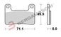 BG07SU27RC - SERIE PASTIGLIE 07SU27RC GSX-R 750 06-11