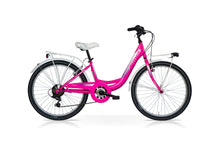 Carica l'immagine nel visualizzatore di Gallery, 1U1083F - BICI RAGAZZA 'FASHION' 24 1 VEL FUCSIA