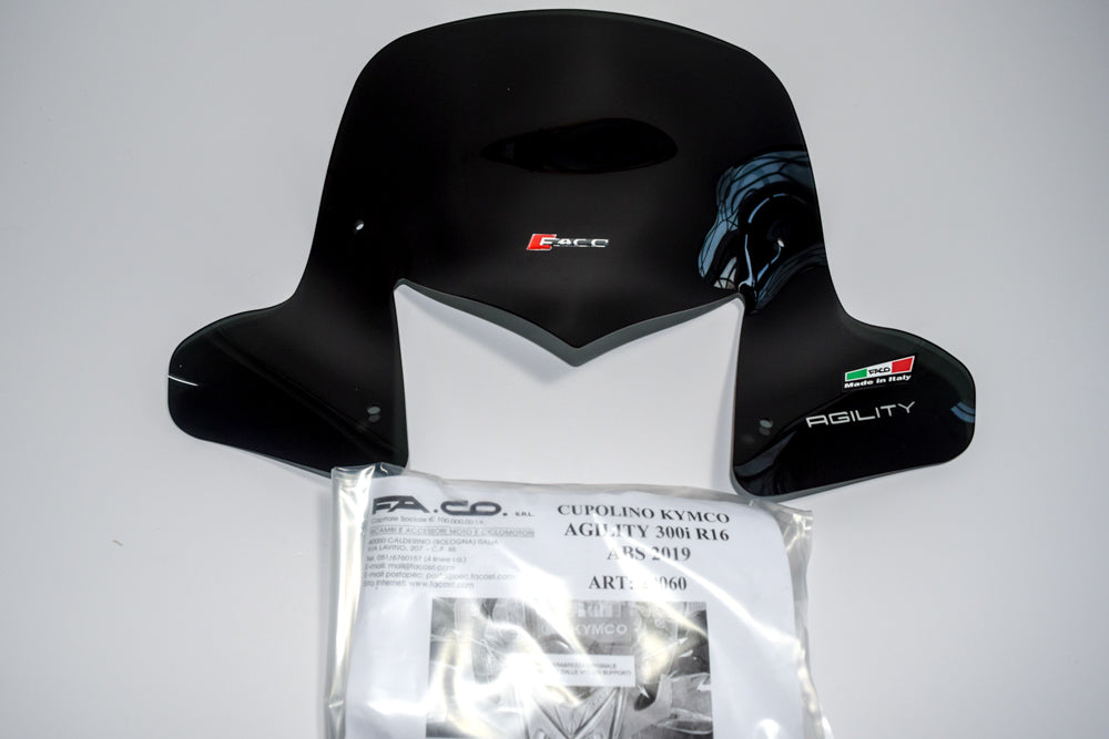 CUPOLINO FUMÈ AGILITY 300 R16 DAL 2019