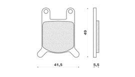 SERIE PASTIGLIE GUZZI TURISMO 125 74