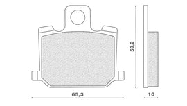 SERIE PASTIGLIE RD LC 250-350 80