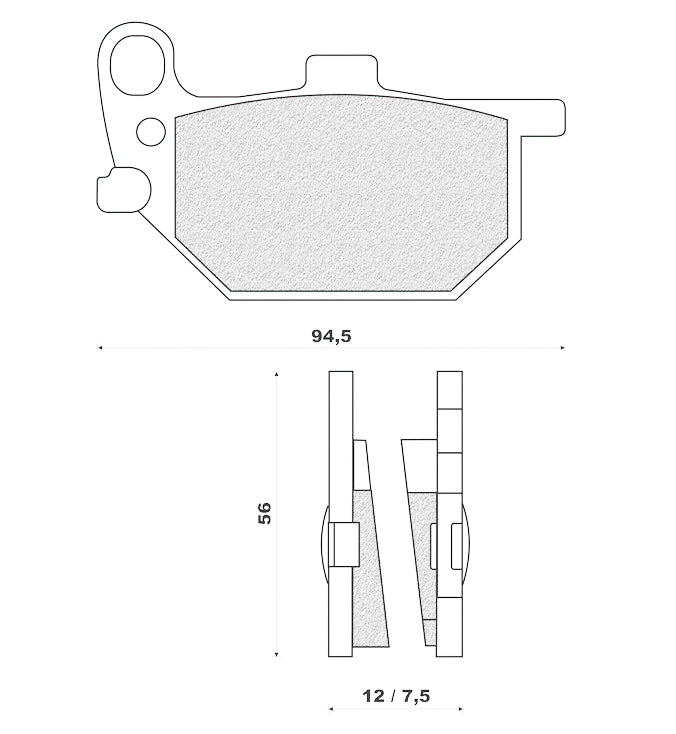 SERIE PASTIGLIE XS 250 SE 7981