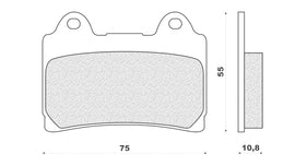 SERIE PASTIGLIE YAMAHA FJ 1200 8991