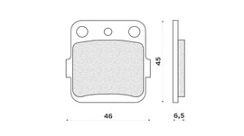 SERIE PASTIGLIE BMW R 1100 R