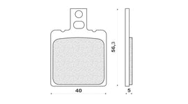 SERIE PASTIGLIE KTM GXE/GXR 50