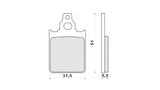 PASTIGLIE FRENO MOTO 'FORMA' PER  COMPAY 50