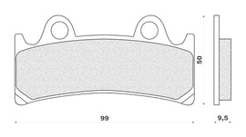 SERIE PASTIGLIE FZR 1000 R 9495