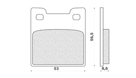 SERIE PASTIGLIE RF 900 RR 94
