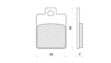 Carica l&#39;immagine nel visualizzatore di Gallery, PASTIGLIE FRENO POST RUNNER 50 2008