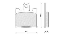 PASTIGLIE ANT TRIUMPH  MARCA FORMA