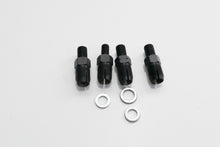 Carica l&#39;immagine nel visualizzatore di Gallery, ADATTATORI UNIV A  MANUBRIO NERO 4PZ