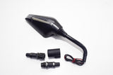 SPECCHIO DESTRO NERO CON LED