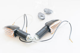 COPPIA FRECCE MOTO UNIVER LUNGHE NERE