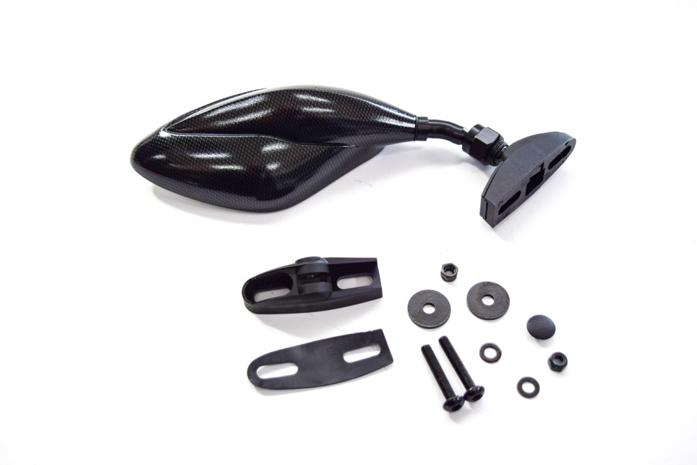SPECCHIO DX CARENA CARBON LOCK NO OMOLO