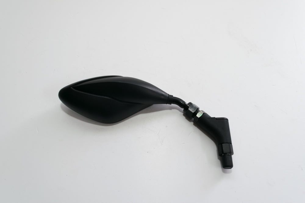 SPECCHIO DESTRO NERO MANUBRIO 10X1,25
