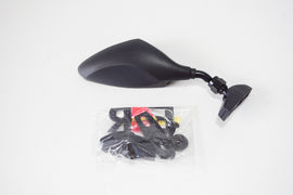 SPECCHIO DX NERO A CARENA