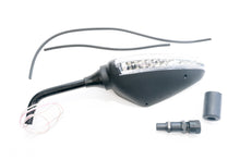 Carica l&#39;immagine nel visualizzatore di Gallery, SPECCHIO SX UNIVERSALE A MANUBRIO C/LED