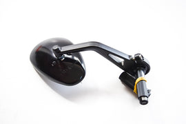 SPECCHIO SX NERO MANUBRIO OMOL