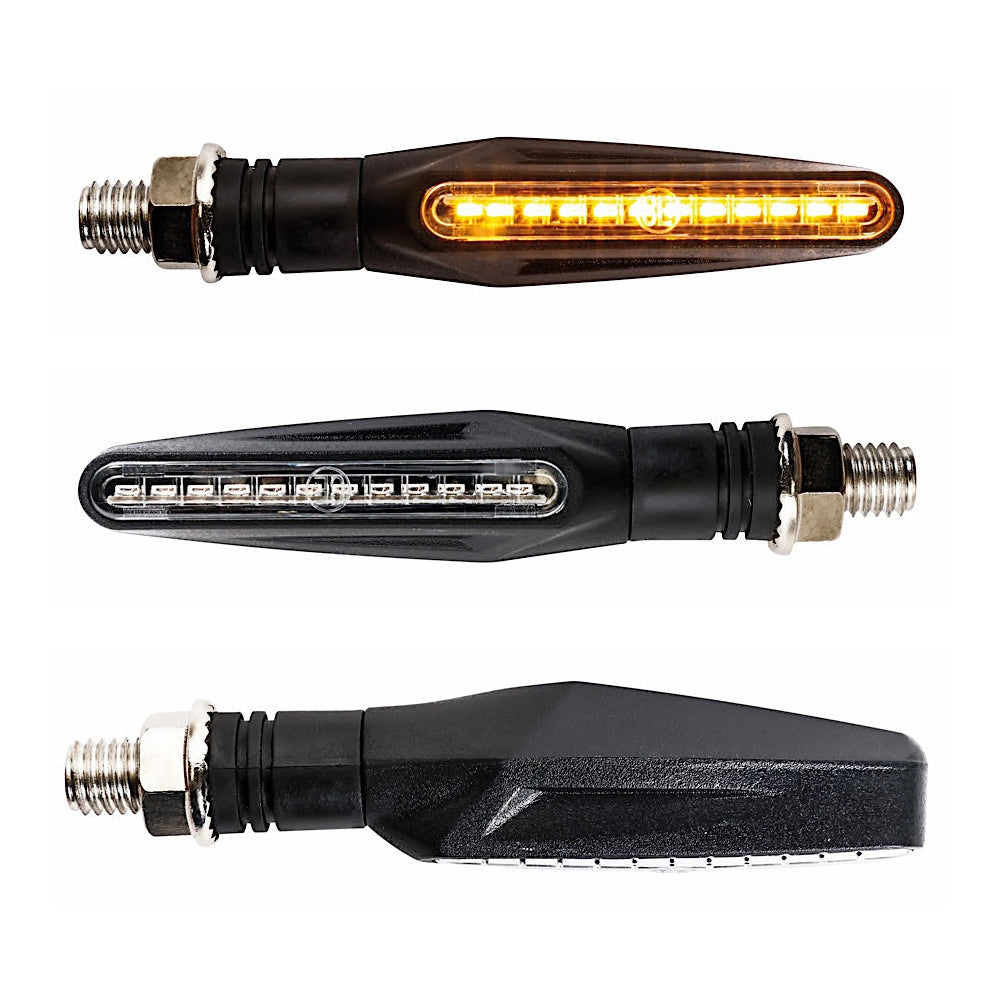 COPPIA FRECCE CORTE IN CARBONIO-L.68MM