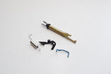 KIT RECUPERO GANASCE FRENO PIAGGIO APE TM 703 DIESEL BENZINA POKER QUARGO NO ORIGINALE PIAGGIO
