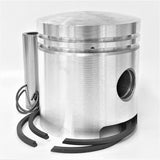 PISTONE COMPLETO DIAMETRO 67,5MM-SPINOTTO DA 18MM ADATTABILE AGRICOLO ILO L197 FASCE GRANO NORMALE