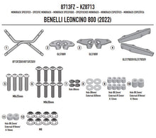 Carica l&#39;immagine nel visualizzatore di Gallery, ATTACCO BAU MONOKEY/MONOLOCK LEONCINO800