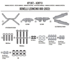 ATTACCO BAU MONOKEY/MONOLOCK LEONCINO800