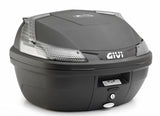 BAULETTO GIVI B37NT DA 37 LITRI CATADRIOTTI FUME' MONOLOCK CON PIASTRA E KIT UNIVERSALE