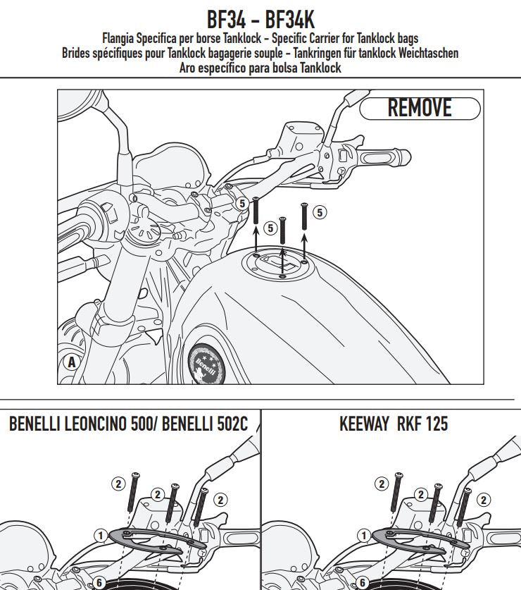 FLANGIA BORS TANKLOCK LEONCINO 500 17-23