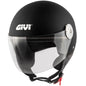 CASCO JET 10.7 NERO OPACO TG.M