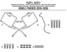 Carica l&#39;immagine nel visualizzatore di Gallery, PORTAVALIGIE LAT MONOKEY TRK 502 X 18-23