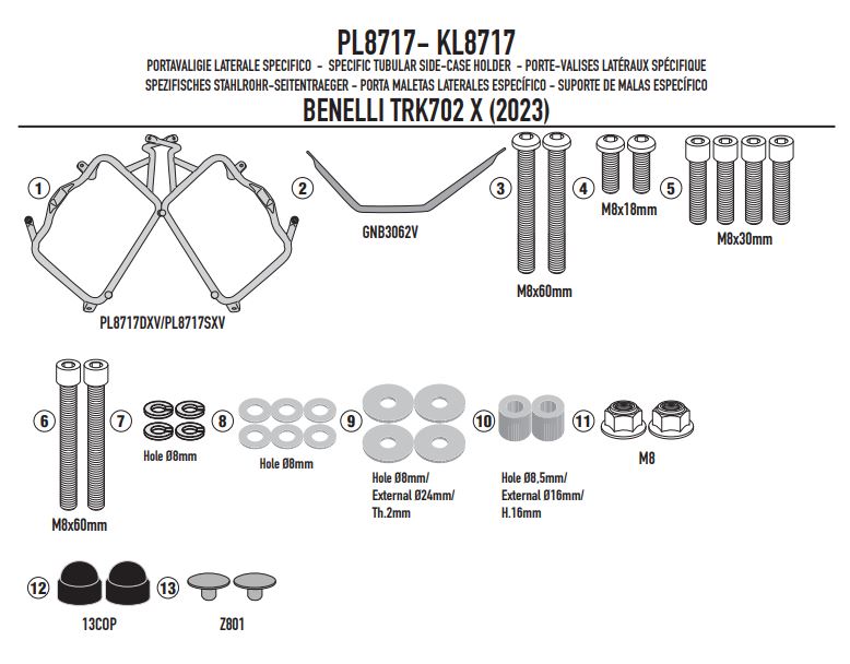 PORTAVALIGIE LAT MONOKEY TRK702 23-24