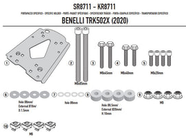 ATTACCO BAU MONOKEY/MONOLOCK TRK 502