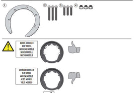 FLANGIA BORSA SERBATOIO DUKE 125-200-390