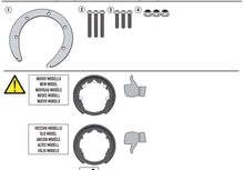 Carica l&#39;immagine nel visualizzatore di Gallery, FLANGIA BORSA SERBATOIO DUKE 125-200-390