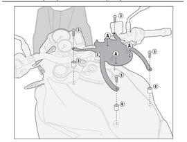 FLANGIA BORSA SERBATOIO F 650-700-800 GS